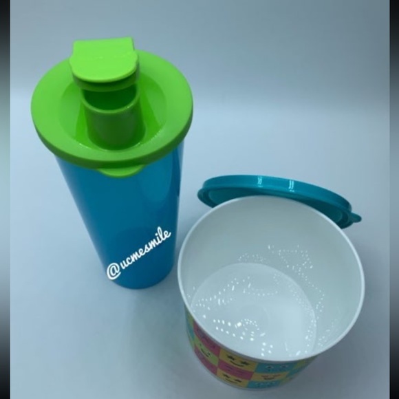 Tupperware Emoji Faces Lunch Set - Picture 3 of 4